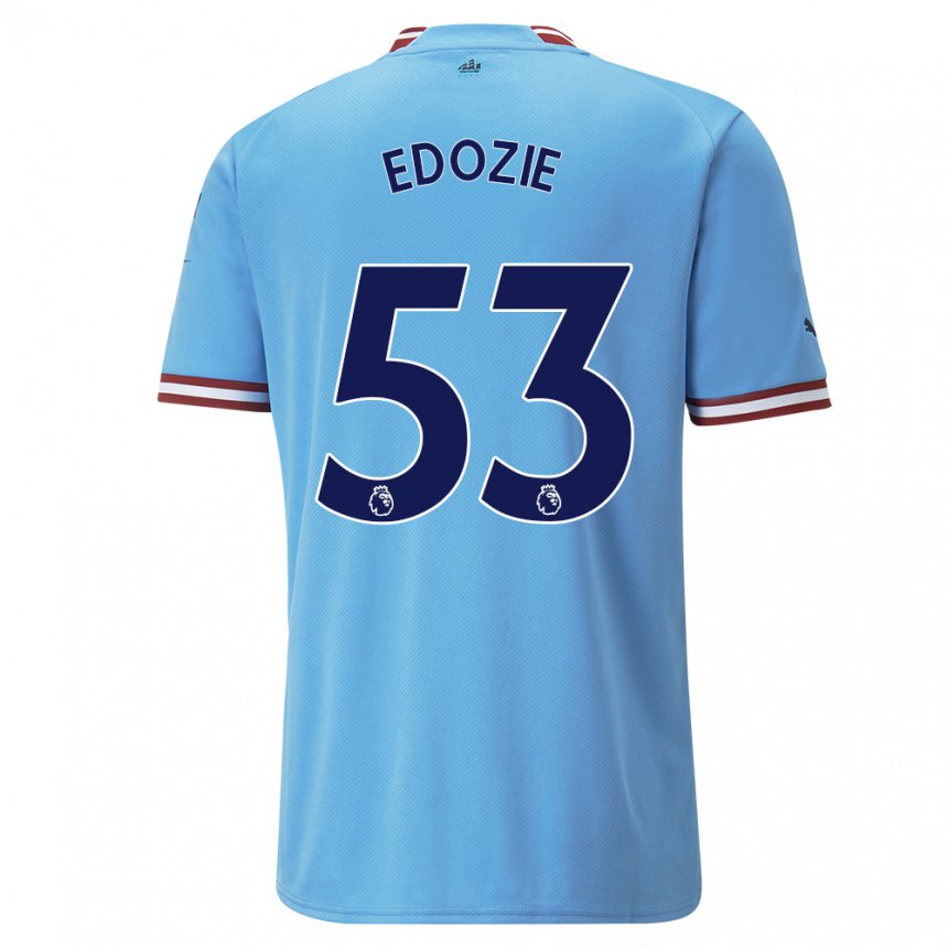Herren Samuel Edozie #53 Blau Rot Heimtrikot Trikot 2022/23 T-shirt Belgien