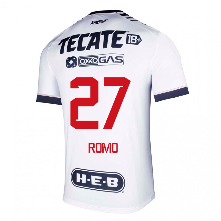 Herren Luis Romo #27 Weißer Raum Heimtrikot Trikot 2022/23 T-shirt Belgien