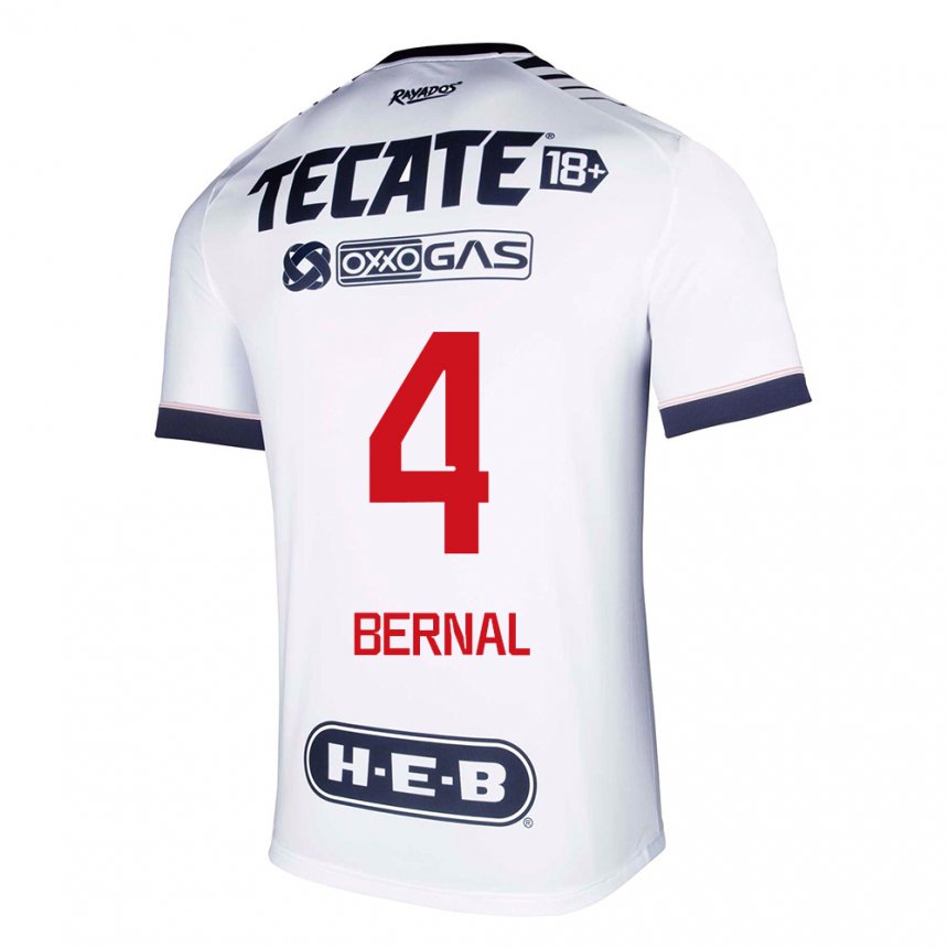 Herren Rebeca Bernal #4 Weißer Raum Heimtrikot Trikot 2022/23 T-shirt Belgien