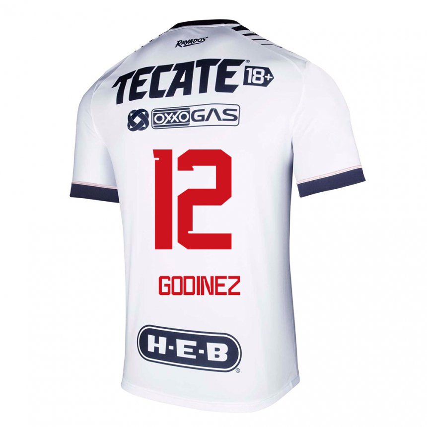 Herren Alejandria Godinez #12 Weißer Raum Heimtrikot Trikot 2022/23 T-shirt Belgien