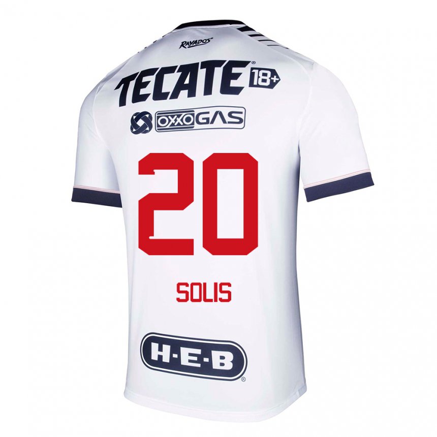 Herren Daniela Solis #20 Weißer Raum Heimtrikot Trikot 2022/23 T-shirt Belgien
