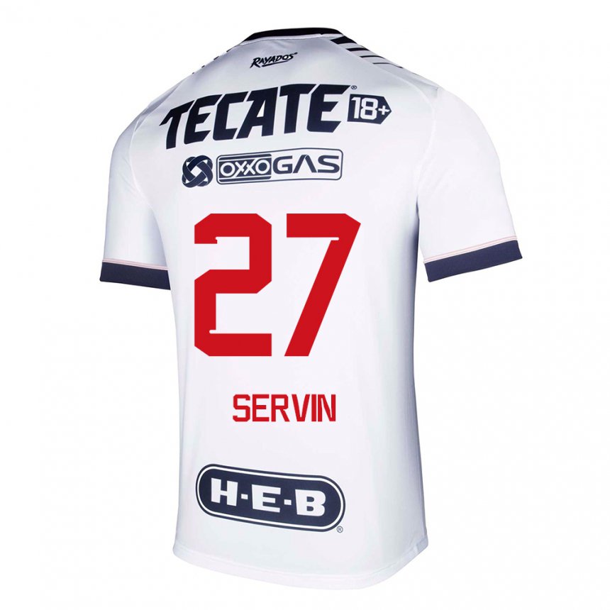 Herren Fatima Servin #27 Weißer Raum Heimtrikot Trikot 2022/23 T-shirt Belgien