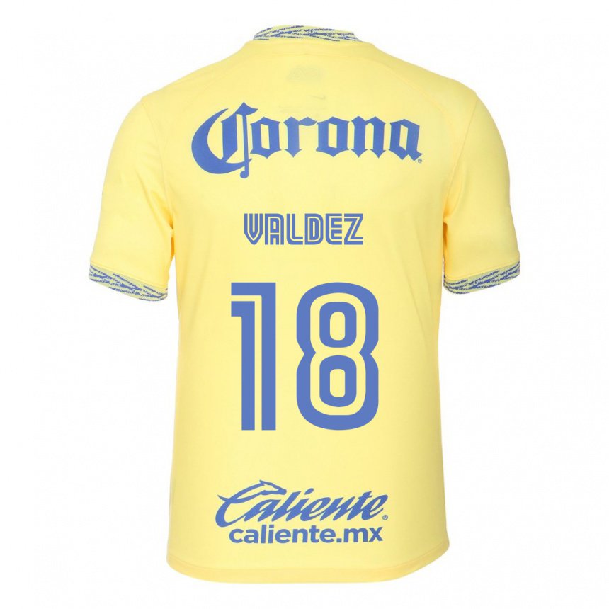Herren Bruno Valdez #18 Zitronengelb Heimtrikot Trikot 2022/23 T-shirt Belgien