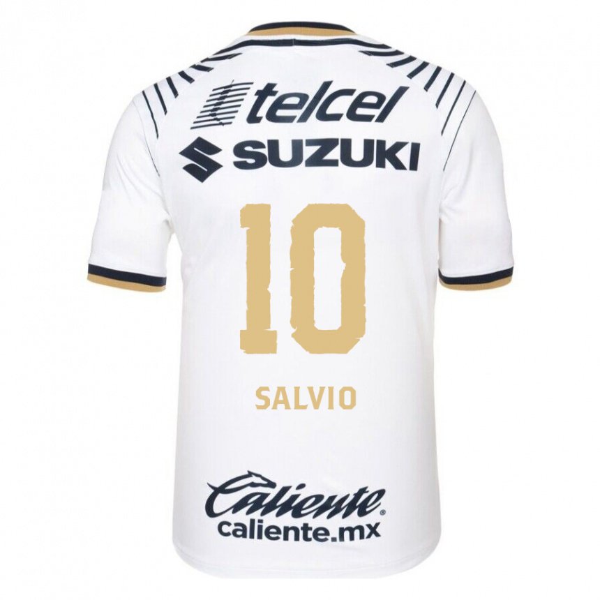 Herren Eduardo Salvio #10 Weißes Denim Heimtrikot Trikot 2022/23 T-shirt Belgien