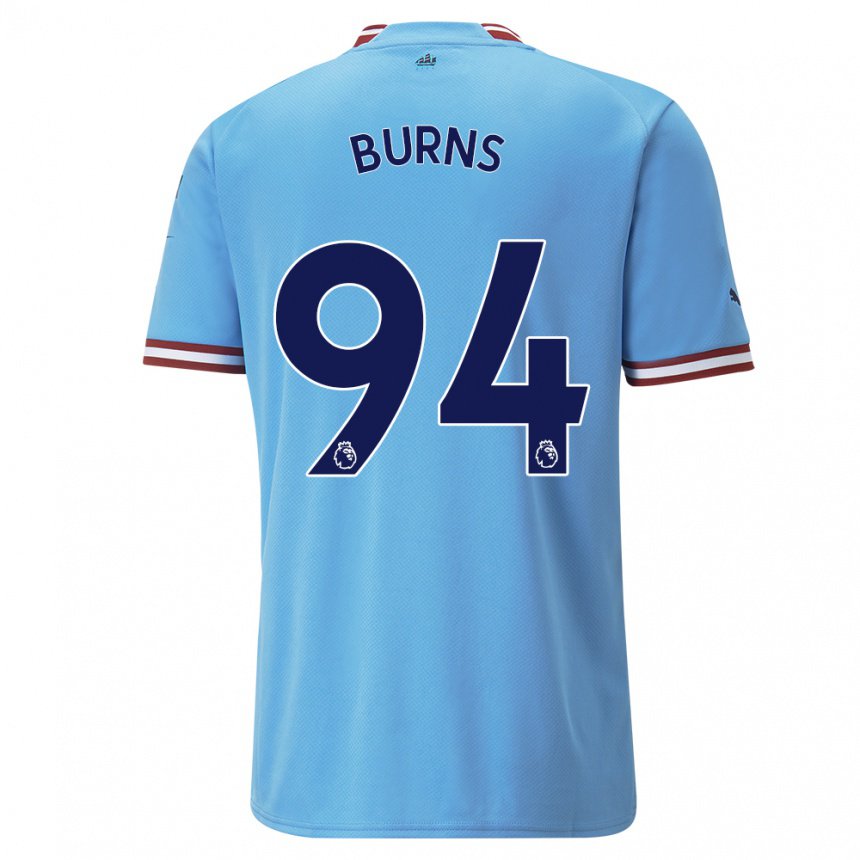 Homme Maillot Finley Burns #94 Bleu Rouge Tenues Domicile 2022/23 T-shirt Belgique