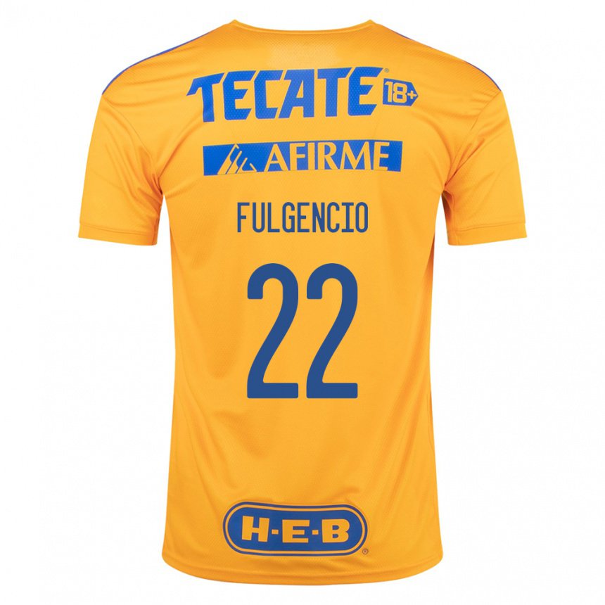 Herren Raymundo Fulgencio #22 Hummel Gelb Heimtrikot Trikot 2022/23 T-shirt Belgien