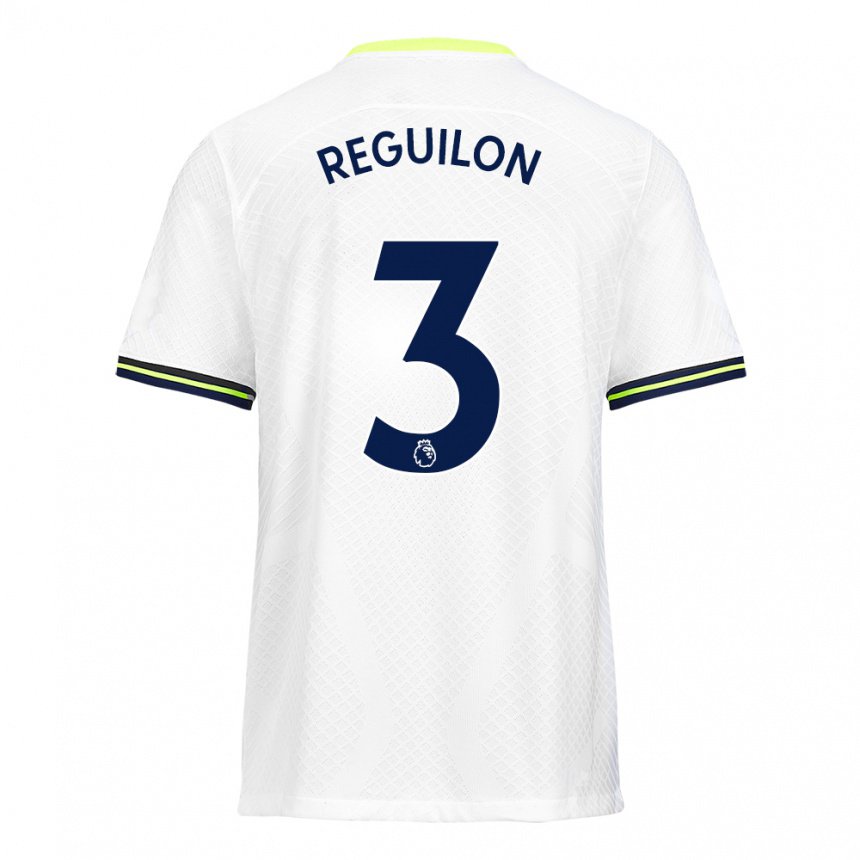 Herren Sergio Reguilon #3 Weiß Grün Heimtrikot Trikot 2022/23 T-shirt Belgien