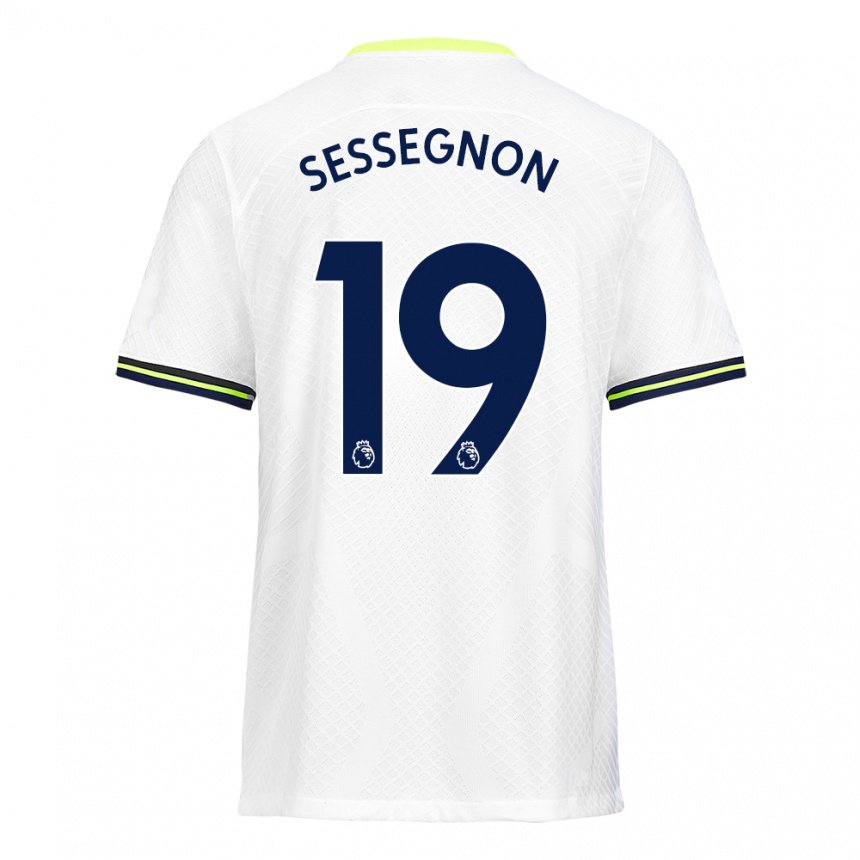 Herren Ryan Sessegnon #19 Weiß Grün Heimtrikot Trikot 2022/23 T-shirt Belgien