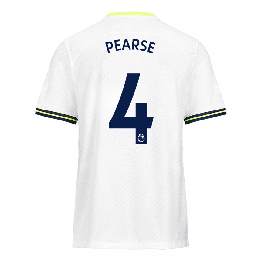 Herren Gracie Pearse #4 Weiß Grün Heimtrikot Trikot 2022/23 T-shirt Belgien