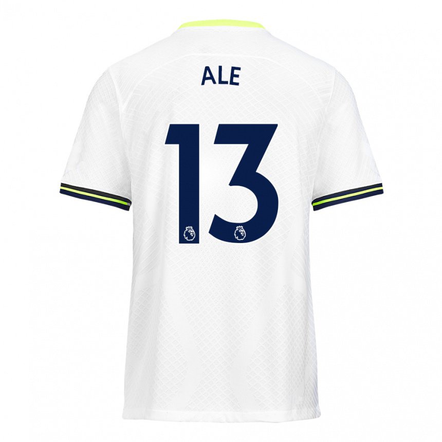 Homme Maillot Asmita Ale #13 Blanc Vert Tenues Domicile 2022/23 T-shirt Belgique