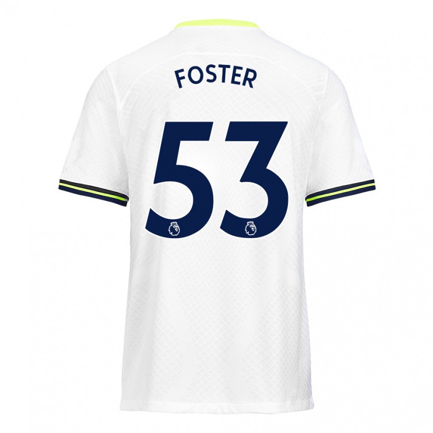 Herren Brooklyn Lyons Foster #53 Weiß Grün Heimtrikot Trikot 2022/23 T-shirt Belgien