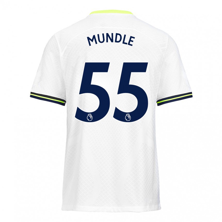 Herren Romaine Mundle #55 Weiß Grün Heimtrikot Trikot 2022/23 T-shirt Belgien
