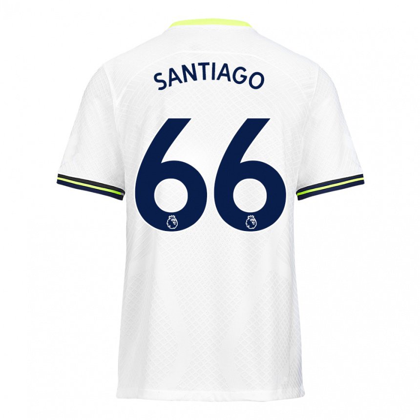 Herren Yago Santiago #66 Weiß Grün Heimtrikot Trikot 2022/23 T-shirt Belgien
