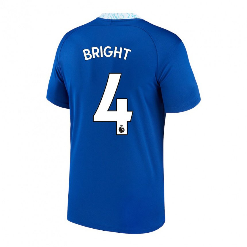 Herren Millie Bright #4 Dunkelblau Heimtrikot Trikot 2022/23 T-shirt Belgien