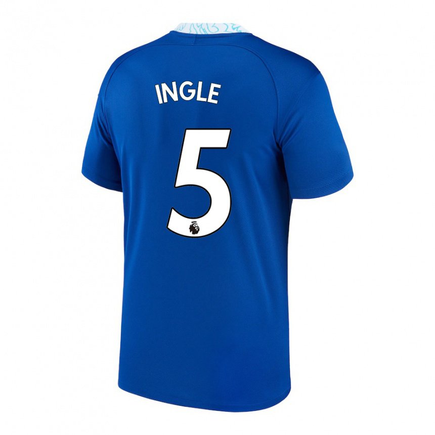 Herren Sophie Ingle #5 Dunkelblau Heimtrikot Trikot 2022/23 T-shirt Belgien