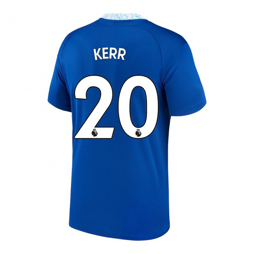 Herren Sam Kerr #20 Dunkelblau Heimtrikot Trikot 2022/23 T-shirt Belgien