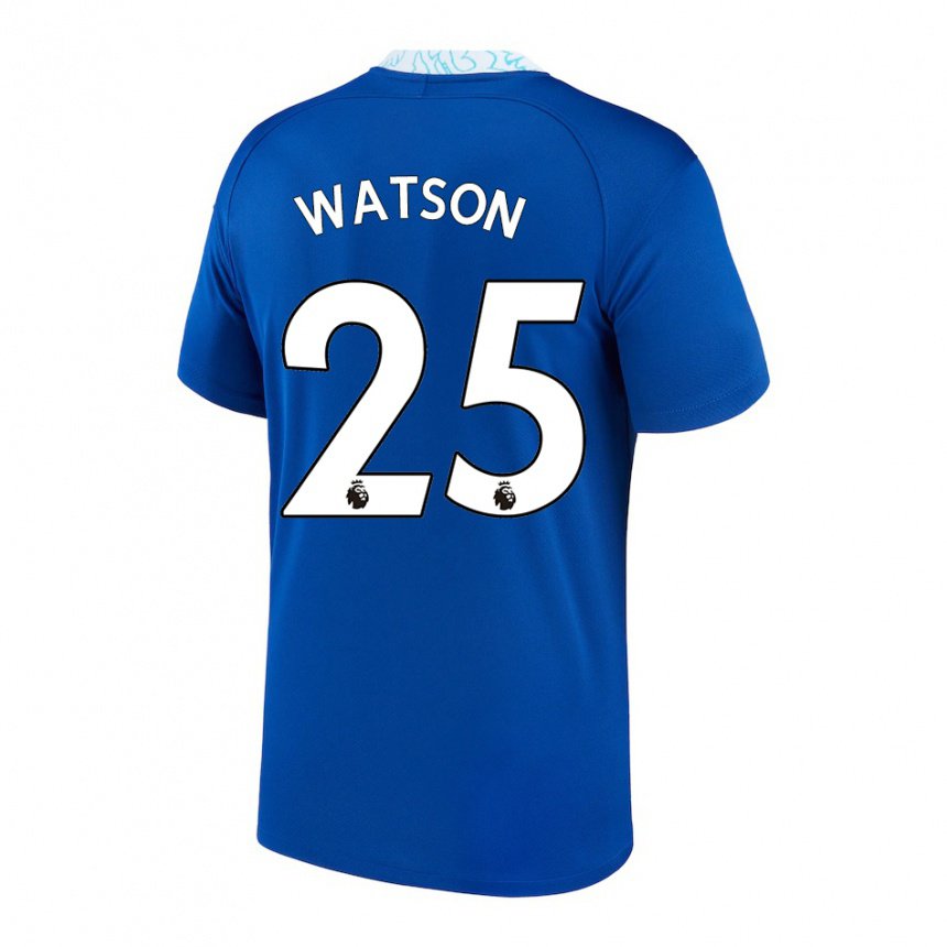Herren Lucy Watson #25 Dunkelblau Heimtrikot Trikot 2022/23 T-shirt Belgien