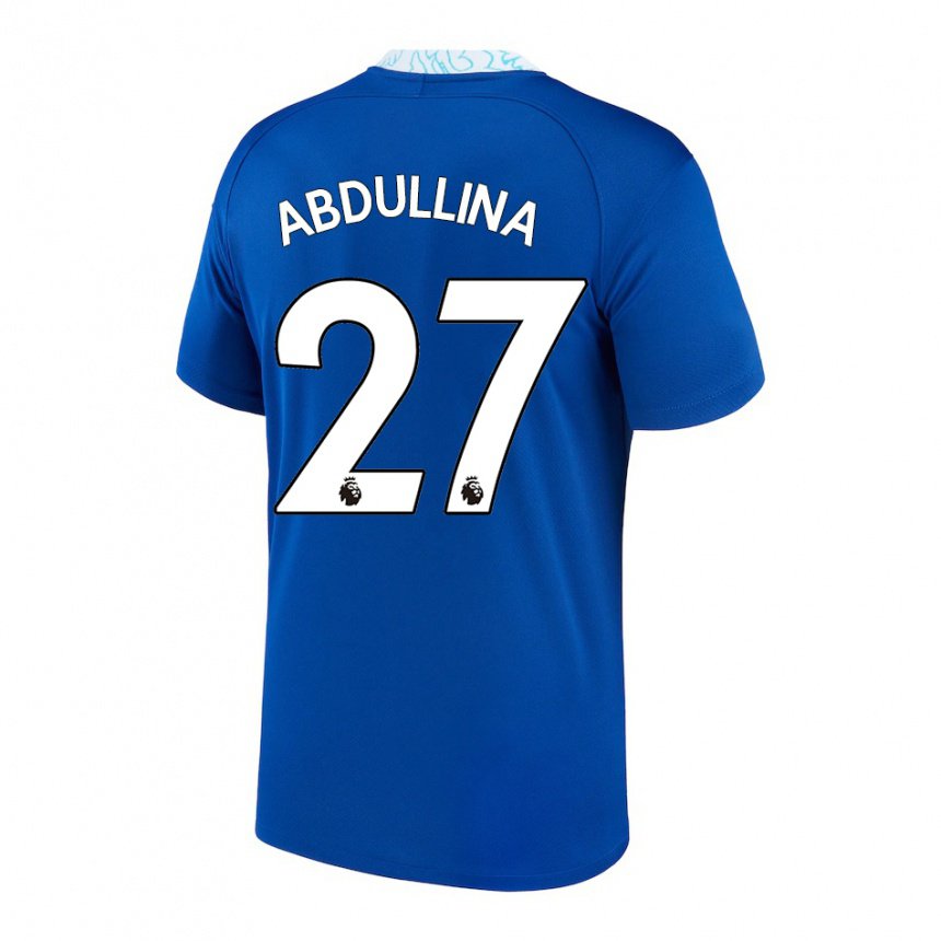 Herren Alsu Abdullina #27 Dunkelblau Heimtrikot Trikot 2022/23 T-shirt Belgien