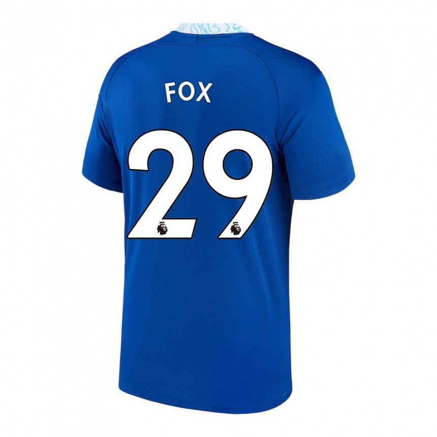 Herren Jorja Fox #29 Dunkelblau Heimtrikot Trikot 2022/23 T-shirt Belgien