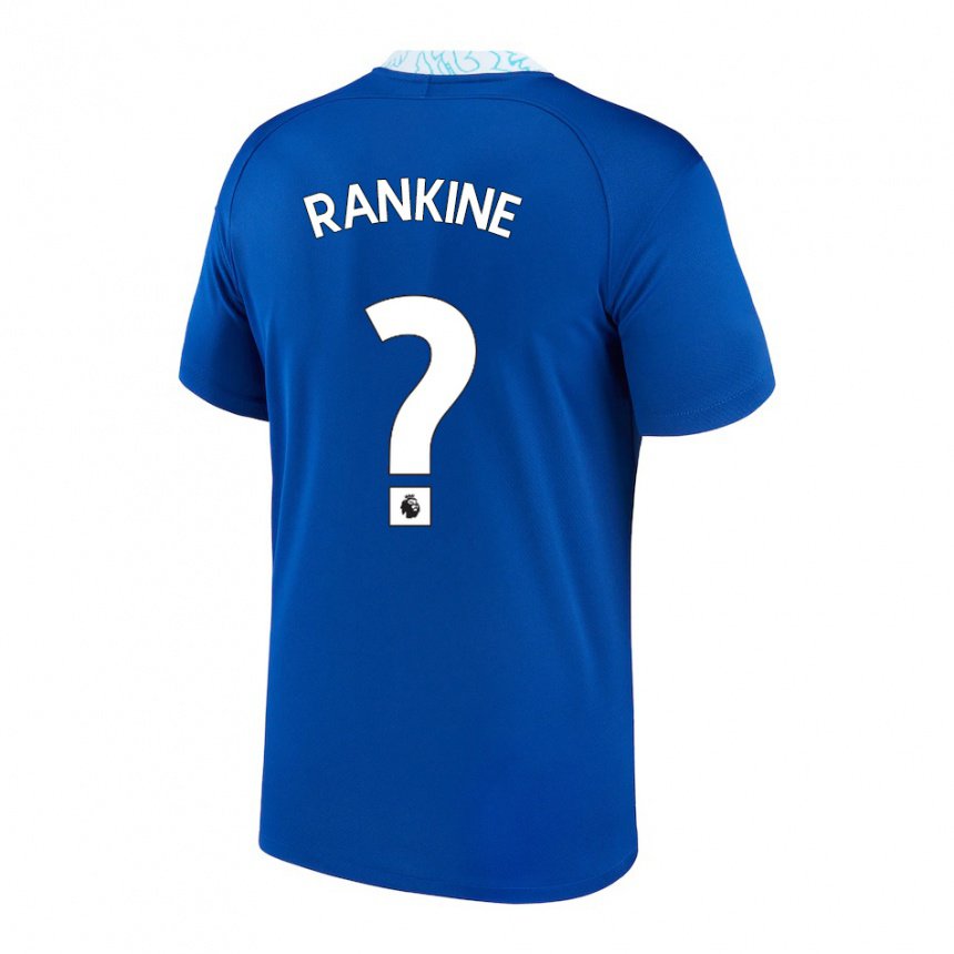 Herren Dion Rankine #0 Dunkelblau Heimtrikot Trikot 2022/23 T-shirt Belgien