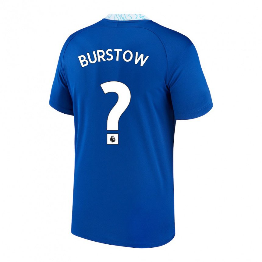 Herren Mason Burstow #0 Dunkelblau Heimtrikot Trikot 2022/23 T-shirt Belgien