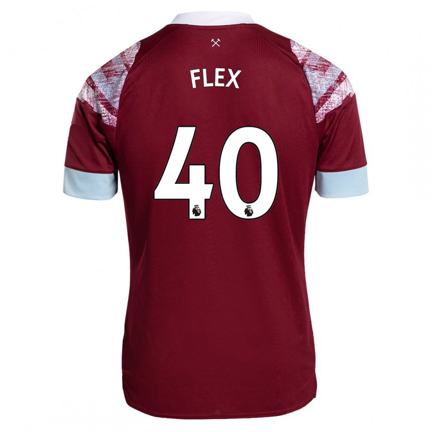 Herren Armstrong Oko Flex #40 Rotwein Heimtrikot Trikot 2022/23 T-shirt Belgien