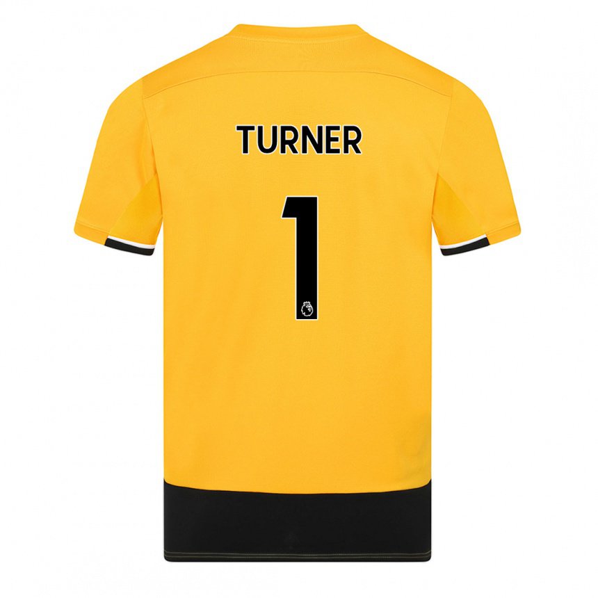 Herren Shannon Turner #1 Gelb Schwarz Heimtrikot Trikot 2022/23 T-shirt Belgien