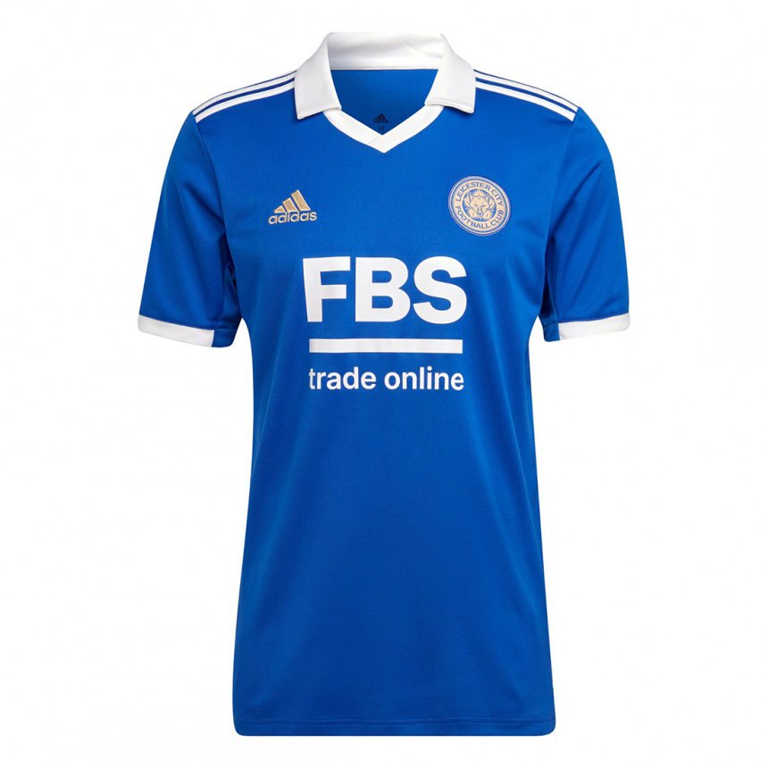 Herren Jannik Vestergaard #23 Blau Weiss Heimtrikot Trikot 2022/23 T-shirt Belgien