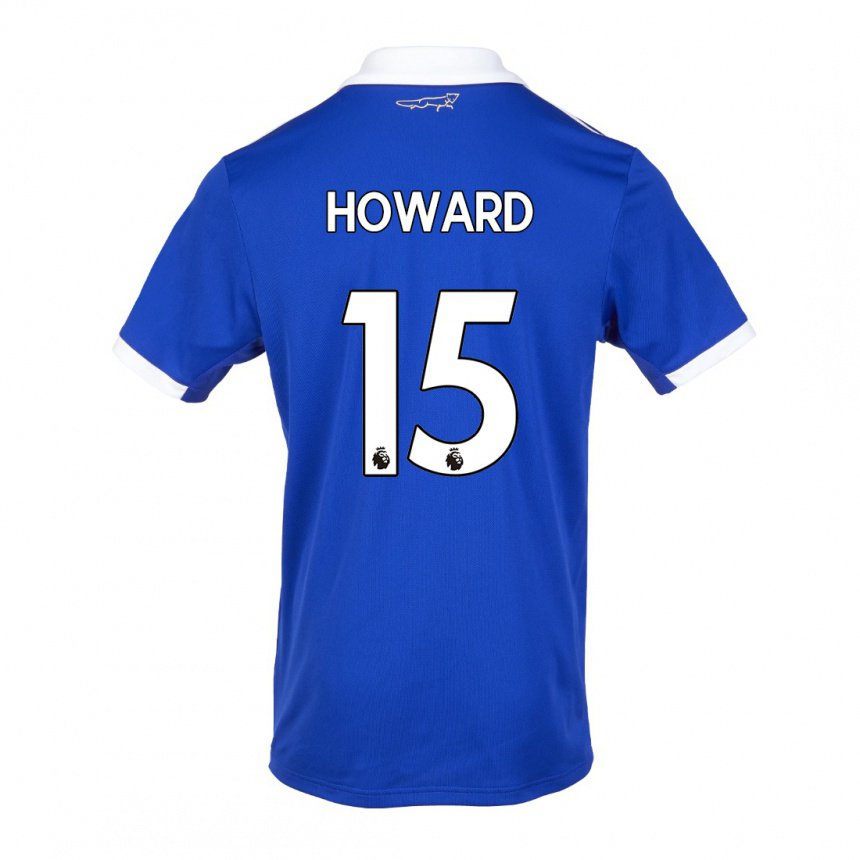 Herren Sophie Howard #15 Blau Weiss Heimtrikot Trikot 2022/23 T-shirt Belgien