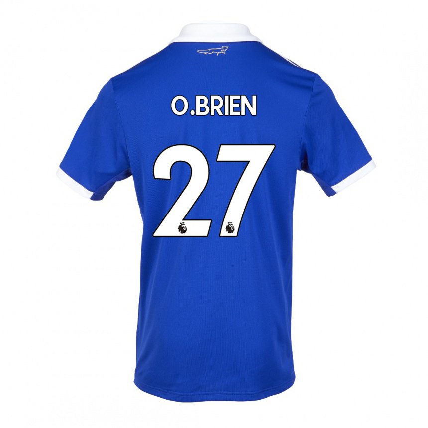 Homme Maillot Shannon O.brien #27 Bleu Blanc Tenues Domicile 2022/23 T-shirt Belgique