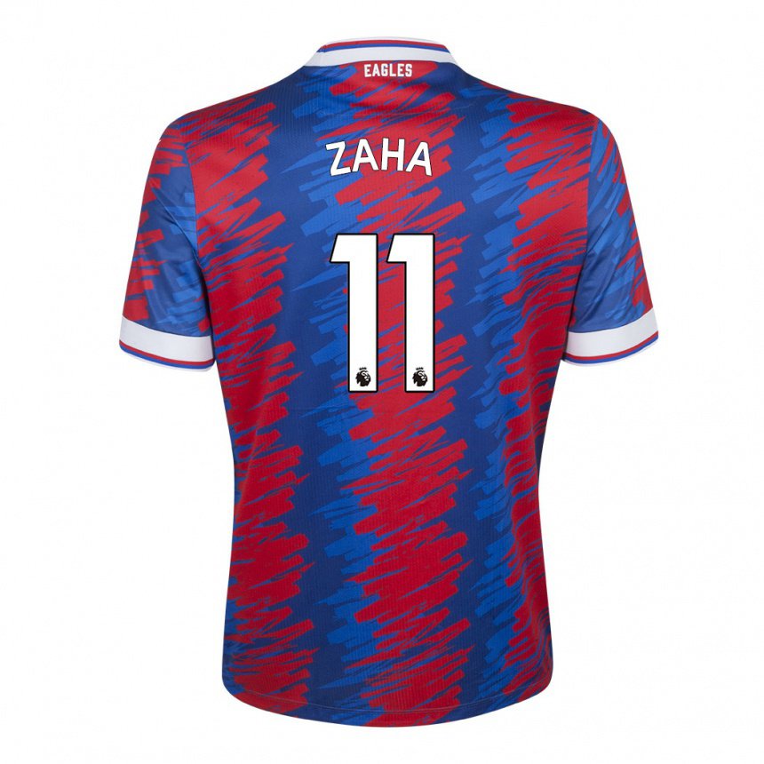 Herren Wilfried Zaha #11 Rot Blau Heimtrikot Trikot 2022/23 T-shirt Belgien