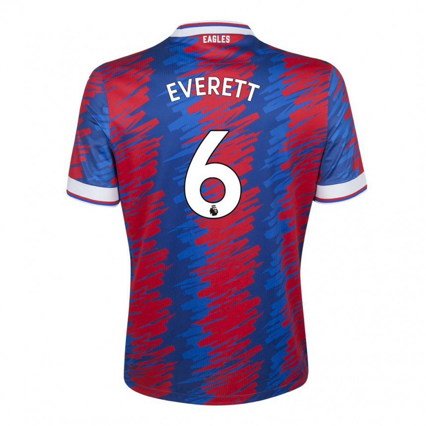 Herren Aimee Everett #6 Rot Blau Heimtrikot Trikot 2022/23 T-shirt Belgien
