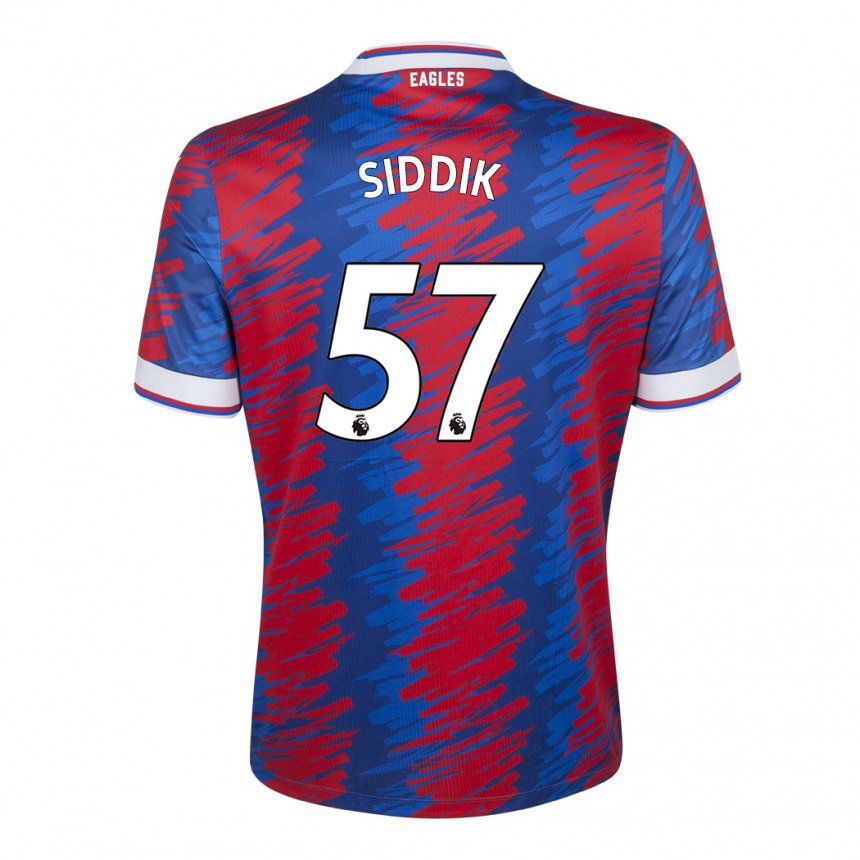 Herren Cardo Siddik #57 Rot Blau Heimtrikot Trikot 2022/23 T-shirt Belgien