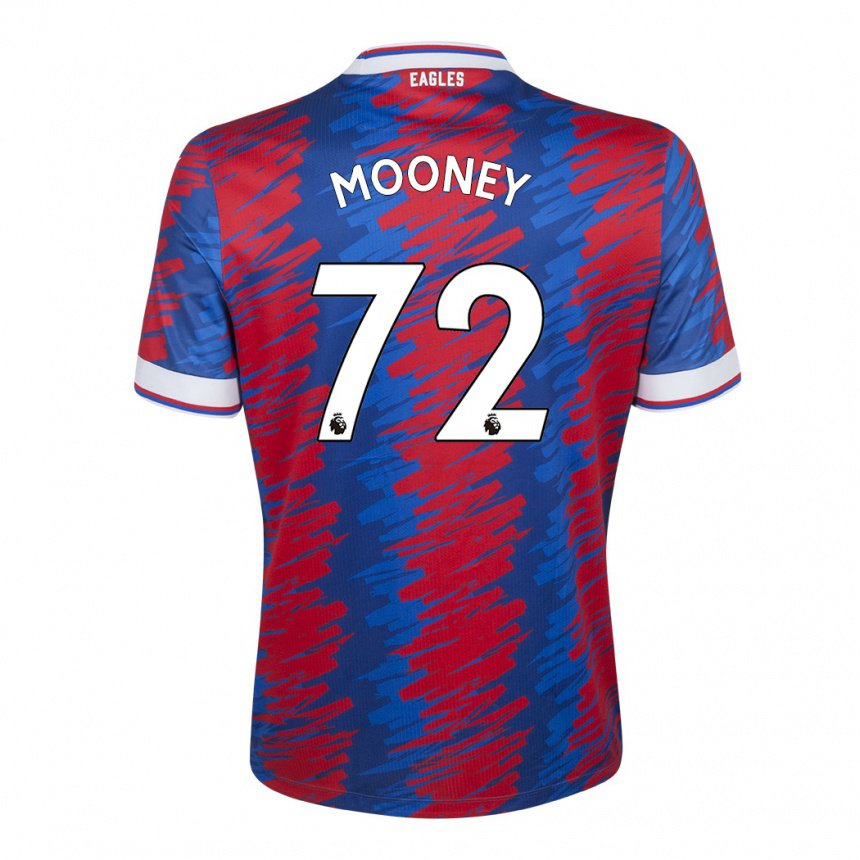 Homme Maillot Fionn Mooney #72 Rouge Bleu Tenues Domicile 2022/23 T-shirt Belgique