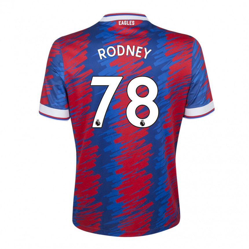 Herren Kaden Rodney #78 Rot Blau Heimtrikot Trikot 2022/23 T-shirt Belgien