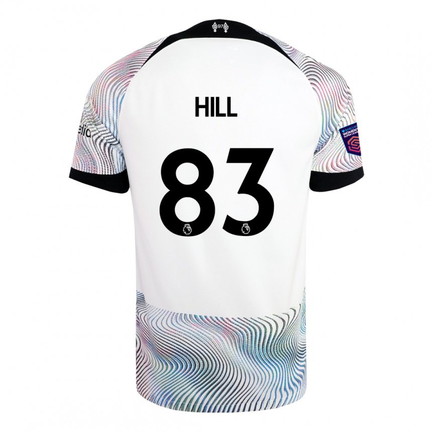 Herren Thomas Hill #83 Weiß Bunt Auswärtstrikot Trikot 2022/23 T-shirt Belgien