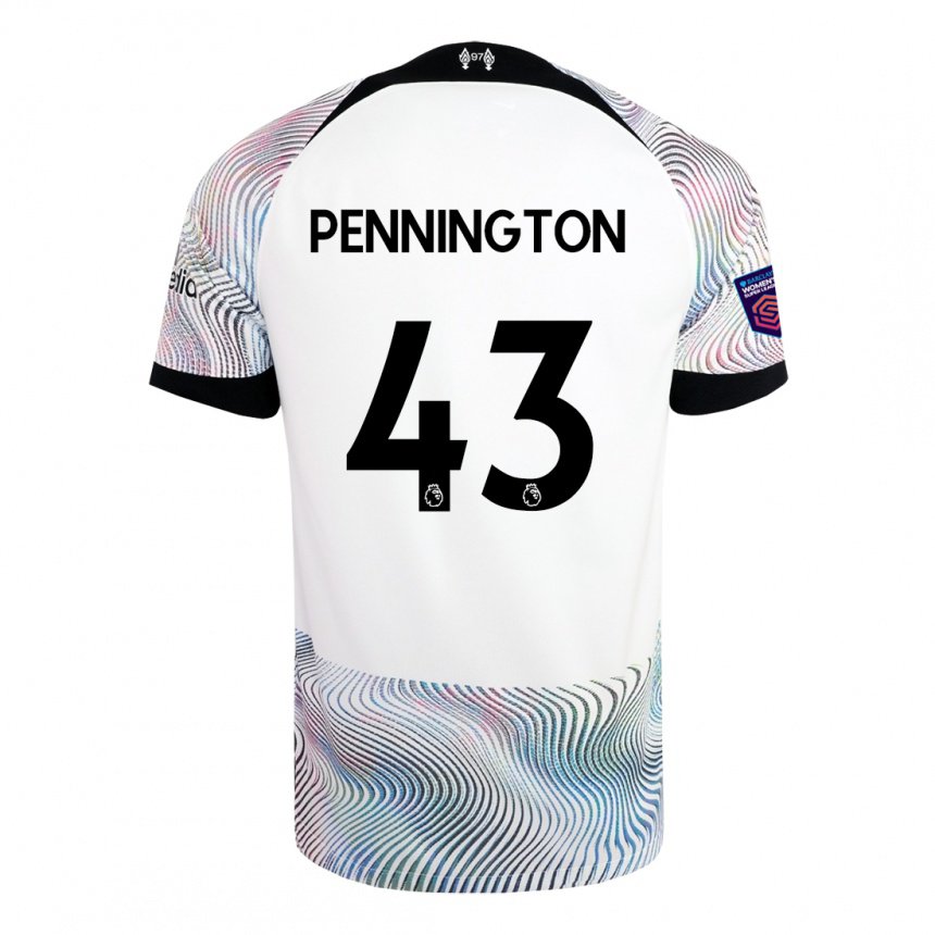 Homme Maillot Cody Pennington #43 Blanc Coloré Tenues Extérieur 2022/23 T-shirt Belgique