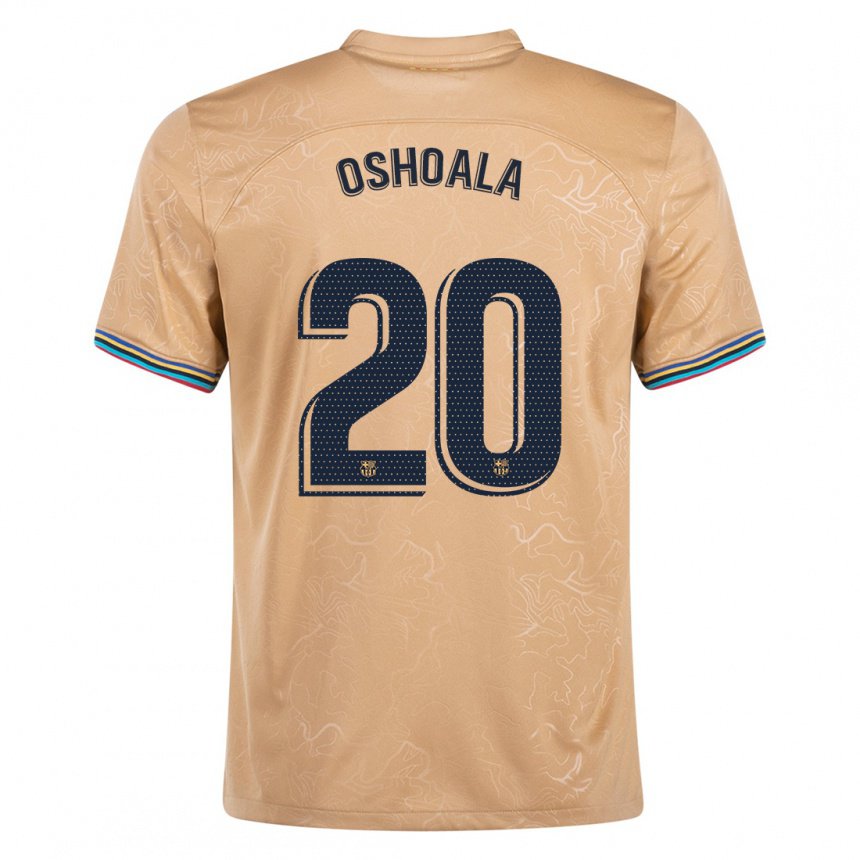 Herren Asisat Oshoala #20 Gold Auswärtstrikot Trikot 2022/23 T-shirt Belgien