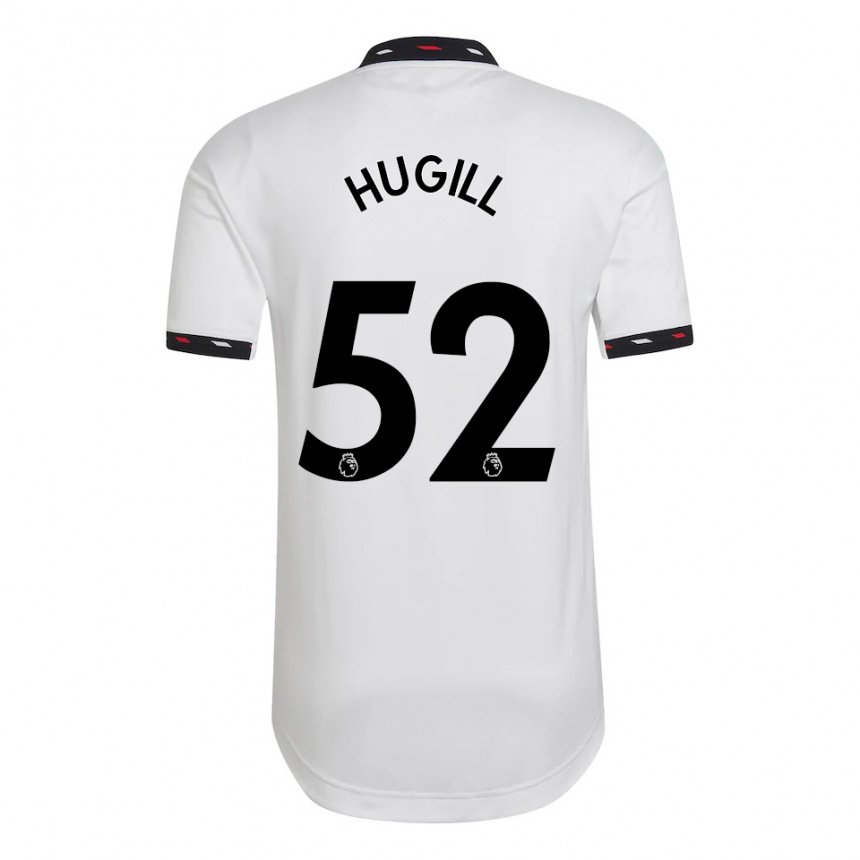 Homme Maillot Joe Hugill #52 Blanc Tenues Extérieur 2022/23 T-shirt Belgique