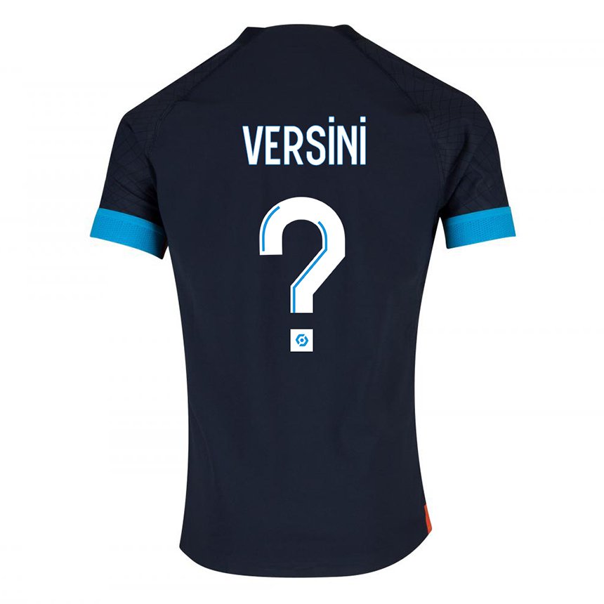 Herren Santiago Versini #0 Schwarz Olympia Auswärtstrikot Trikot 2022/23 T-shirt Belgien