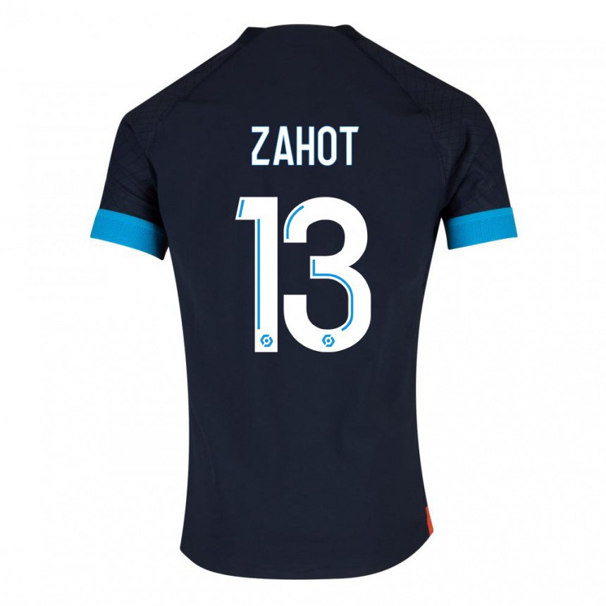 Herren Sarah Zahot #13 Schwarz Olympia Auswärtstrikot Trikot 2022/23 T-shirt Belgien