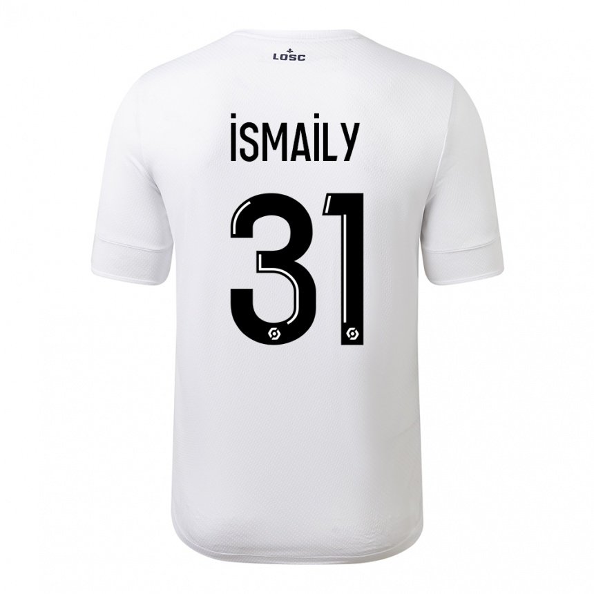 Herren Ismaily #31 Weiß Purpur Auswärtstrikot Trikot 2022/23 T-shirt Belgien