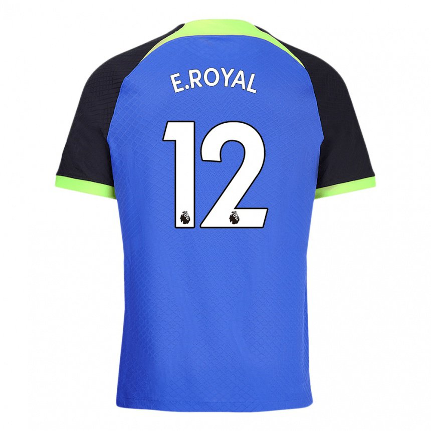 Herren Emerson Royal #12 Blau Grün Auswärtstrikot Trikot 2022/23 T-shirt Belgien
