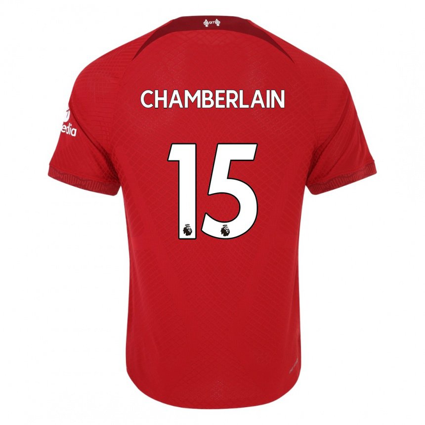 Damen Alex Oxlade Chamberlain #15 Dunkelrot Heimtrikot Trikot 2022/23 T-shirt Belgien