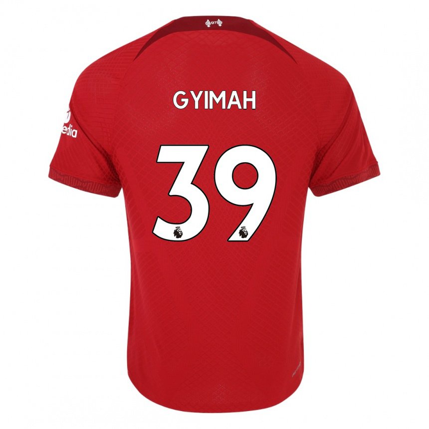 Damen Francis Gyimah #39 Dunkelrot Heimtrikot Trikot 2022/23 T-shirt Belgien