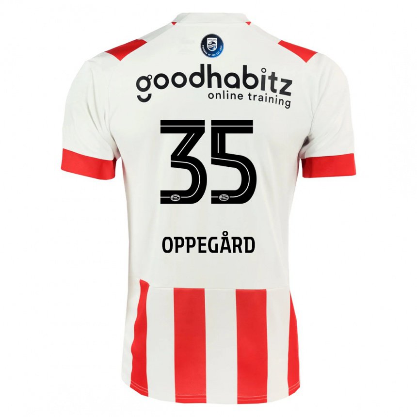 Damen Fredrik Oppegard #35 Dunkelrosa Heimtrikot Trikot 2022/23 T-shirt Belgien