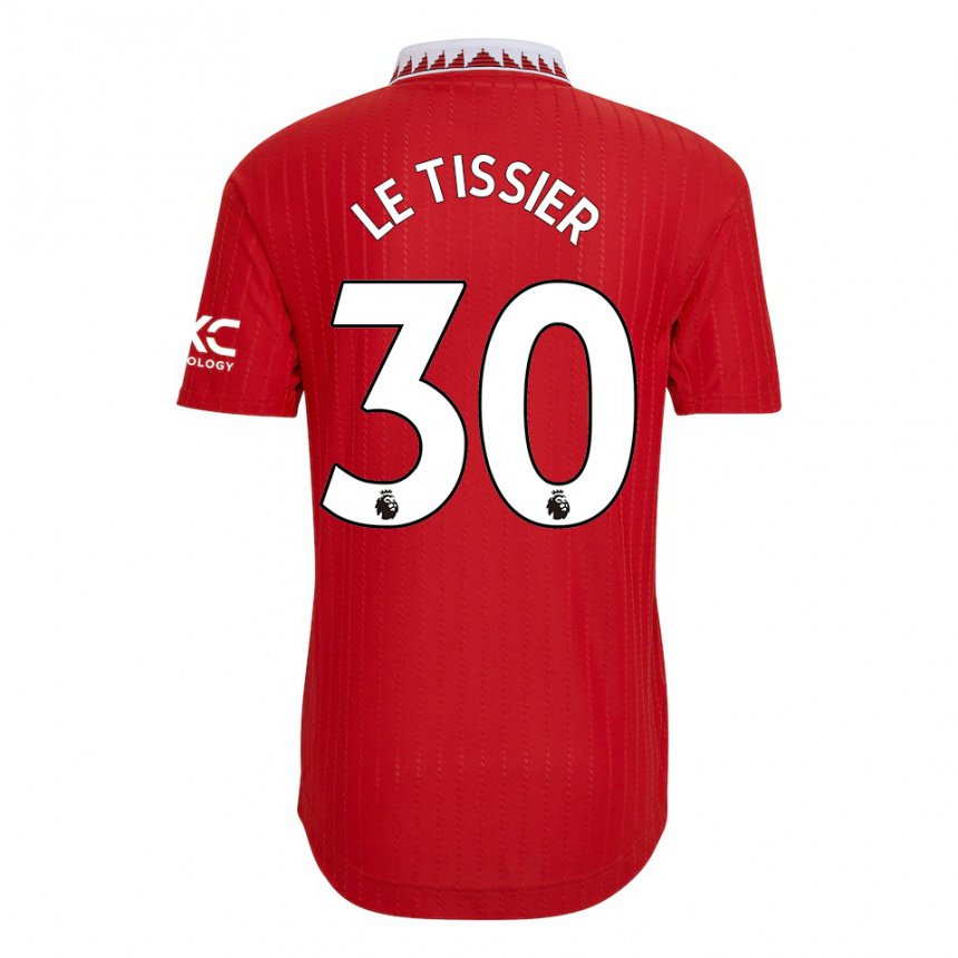 Damen Maya Le Tissier #30 Rot Heimtrikot Trikot 2022/23 T-shirt Belgien
