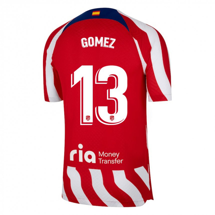 Damen Christian Gomez #13 Rot Weiß Blau Heimtrikot Trikot 2022/23 T-shirt Belgien