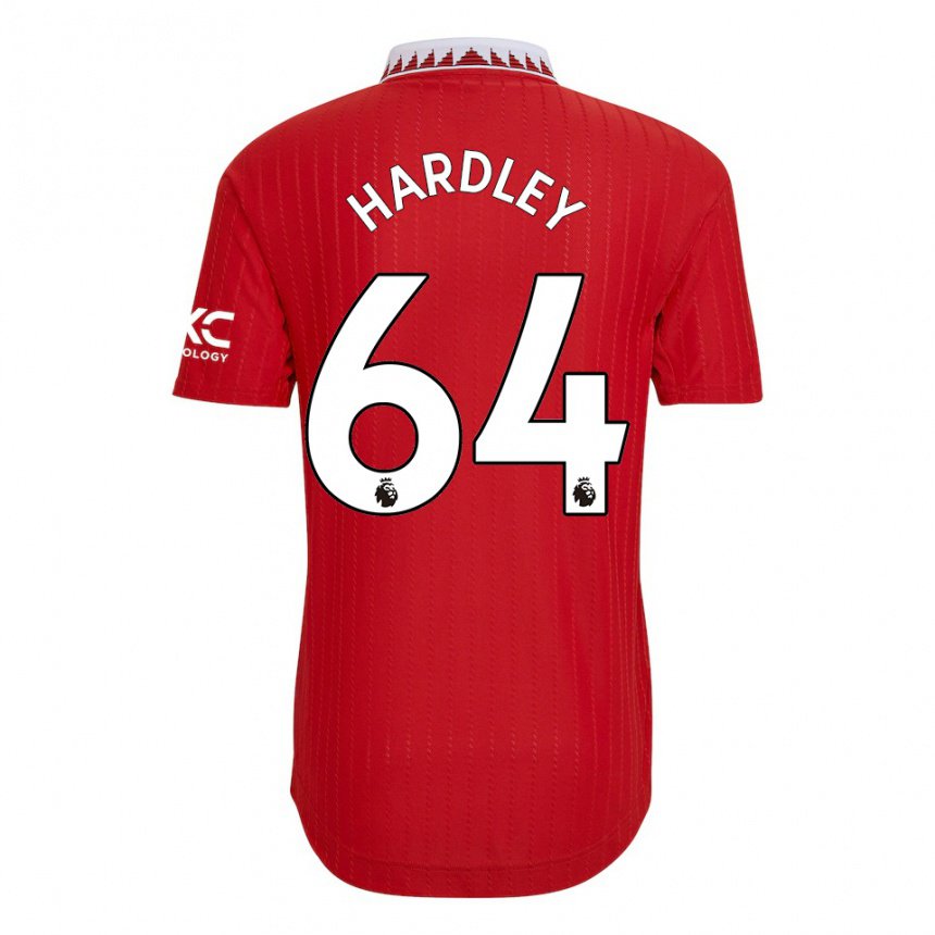 Damen Bjorn Hardley #64 Rot Heimtrikot Trikot 2022/23 T-shirt Belgien