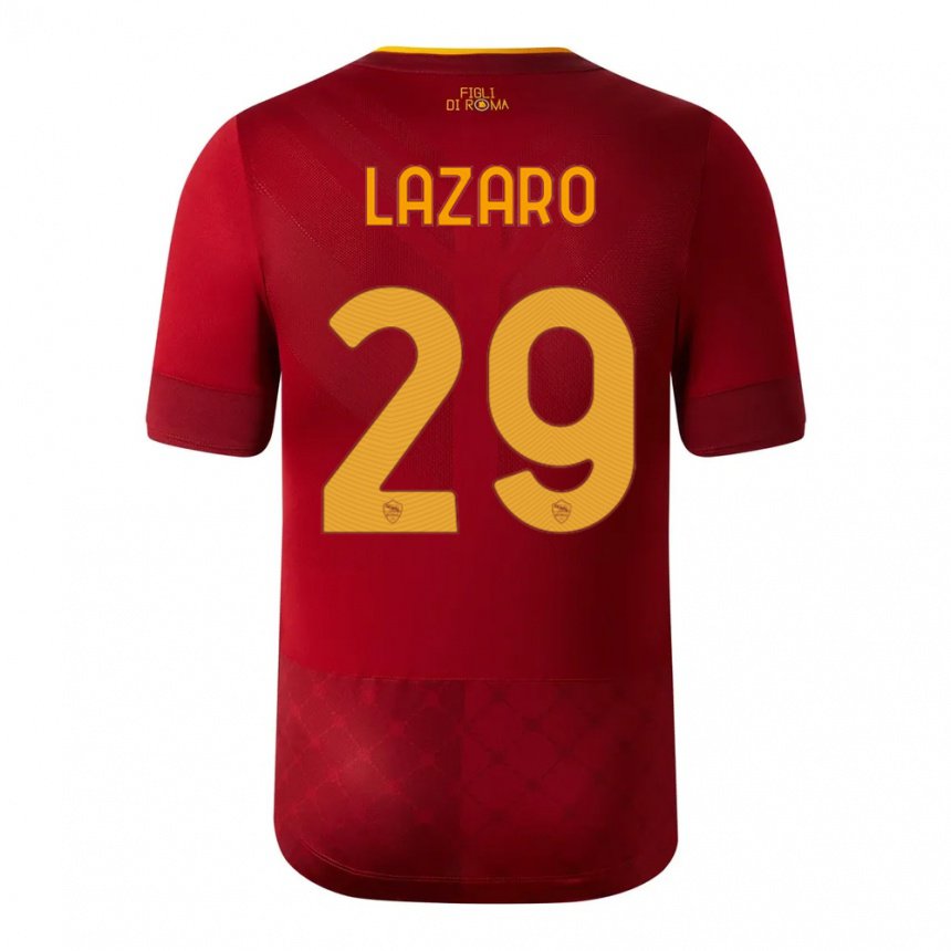 Damen Paloma Lazaro #29 Rotbraun Heimtrikot Trikot 2022/23 T-shirt Belgien